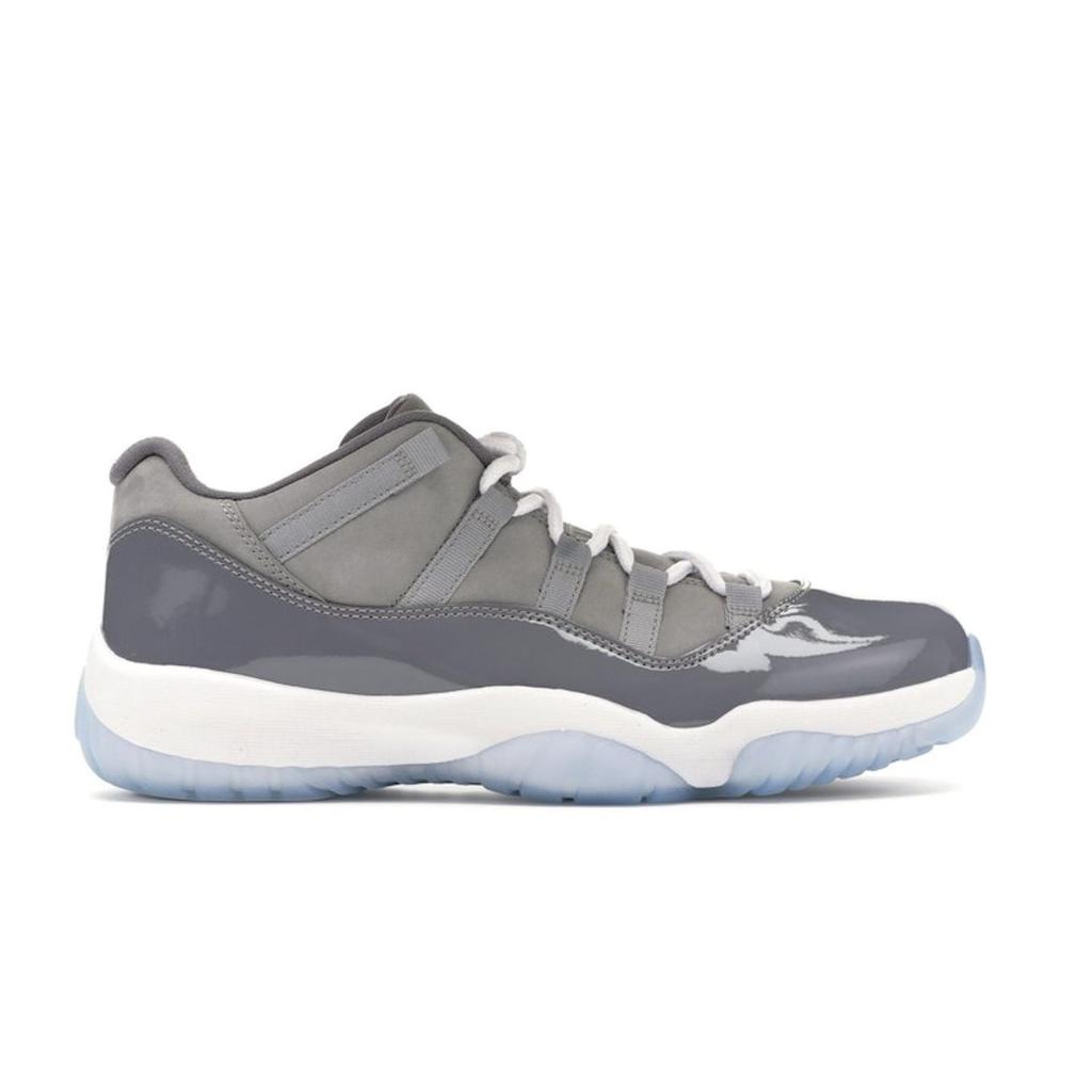 Air Jordan 11 Retro Low Cool Grey Men Sneakers Medium-Grey Gunsmoke-White 528895-003