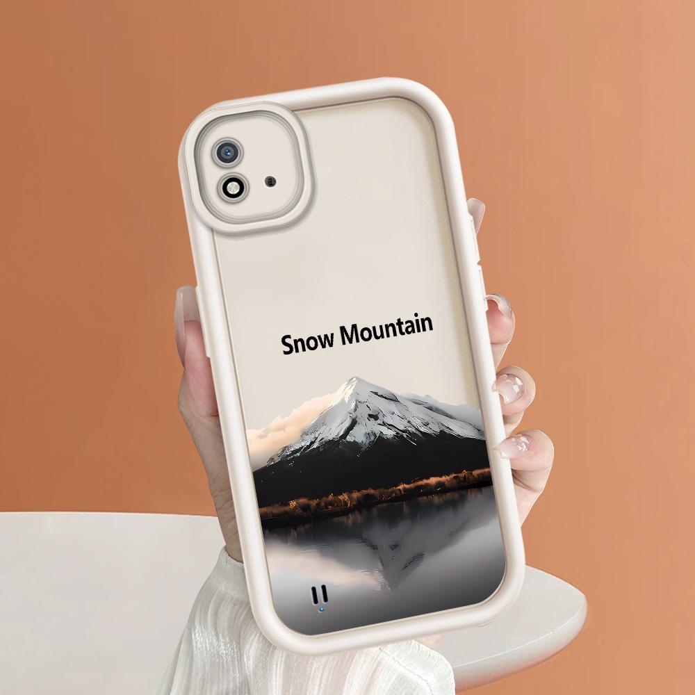 Мягкий силиконовый квадратный чехол с рисунком лестницы для телефона, полное покрытие, противоударный защитный резиновый чехол для камеры для OPPO Realme