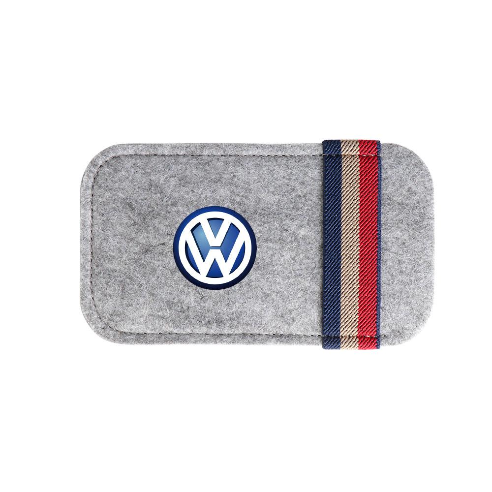 efg1 MZYJD Car Sunglasses Organizer Bag Eyeglass Holder Glasses Storage Clip For VW Volkswagen Rline Golf GTI Passat Sticker