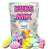 Poppin' Candy Bubs Mix 180g Swedish Gummy Candy Gluten-Free Vegan