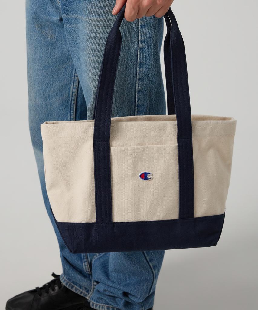Champion Heritage Jogtag Canvas Tote Bag M Ecru