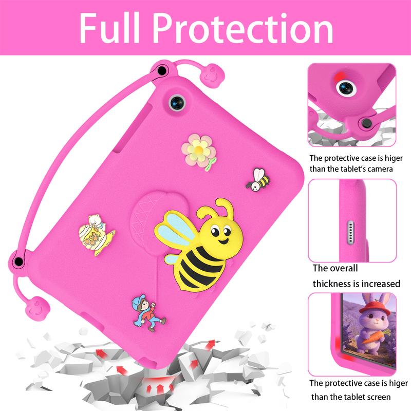 Case for Samsung Tab A11+ Plus 2026/ A9 Plus 11in and Lenovo Tab One K9 M11 Idea 11" Durable Shockproof Lightweight Handle Stand Cute Protective