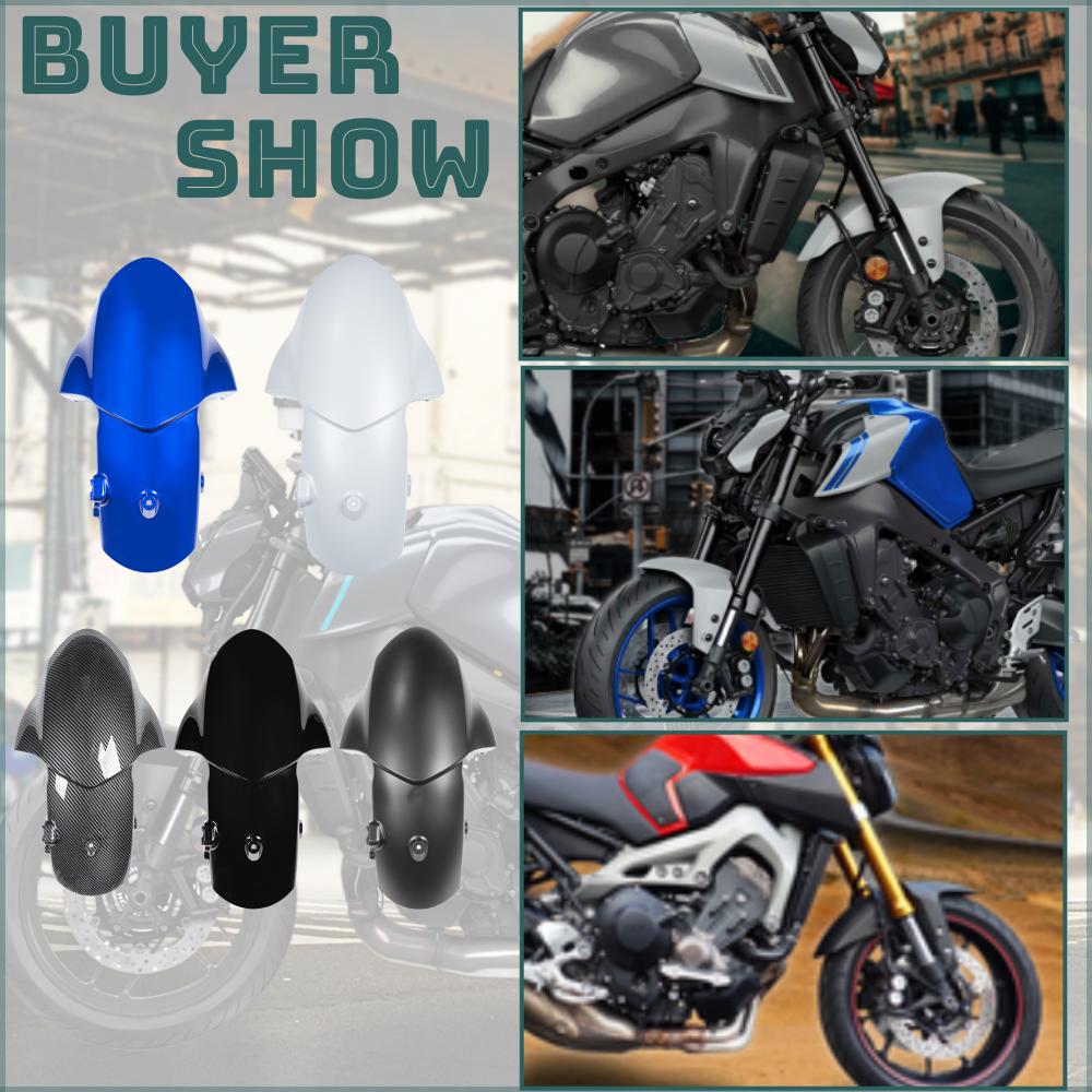 Motorcycle Wheel Splash Guard Accessories Front Fender Mudguard For Yamaha MT09 SP XSR 900/GP2021 2022 2023 2024 2025 MT 09
