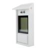 -20~50℃ Thermometer 13 X 8 X 3.2cm AAA Battery Black White