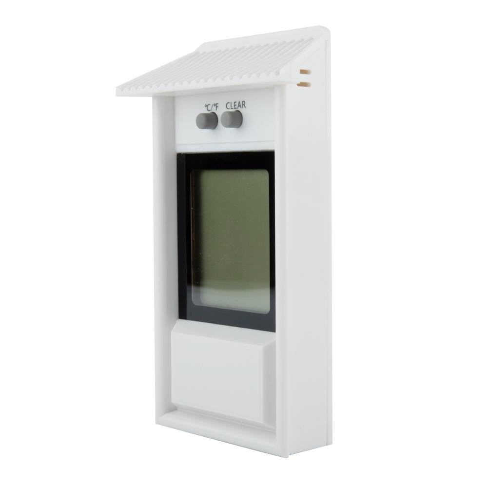 -20~50℃ Thermometer 13 X 8 X 3.2cm AAA Battery Black White