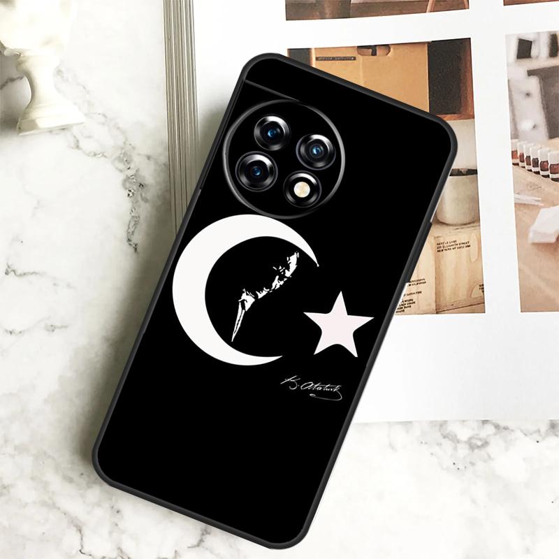 Чехол Mustafa Kemal Ataturk для OnePlus 12R 12 11 9 10 Pro 10R 9R 8T 10T Nord CE 2 3 Lite 2T N10 N20 N30 CE4