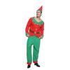 Christmas Elf Cosplay Set Including Elf Top, Trousers/Dress, Elf Hat, Children Elf Costumes, Adult Elf Cosplay Costumes