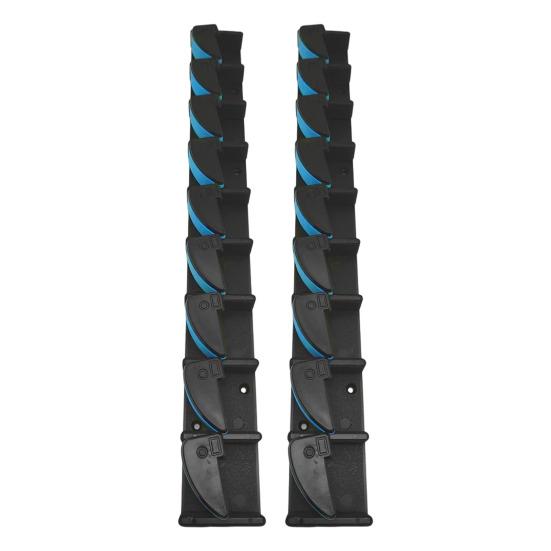 1/2шт настенный вертикальный держатель для удочки прочный несущий простой монтаж удочка