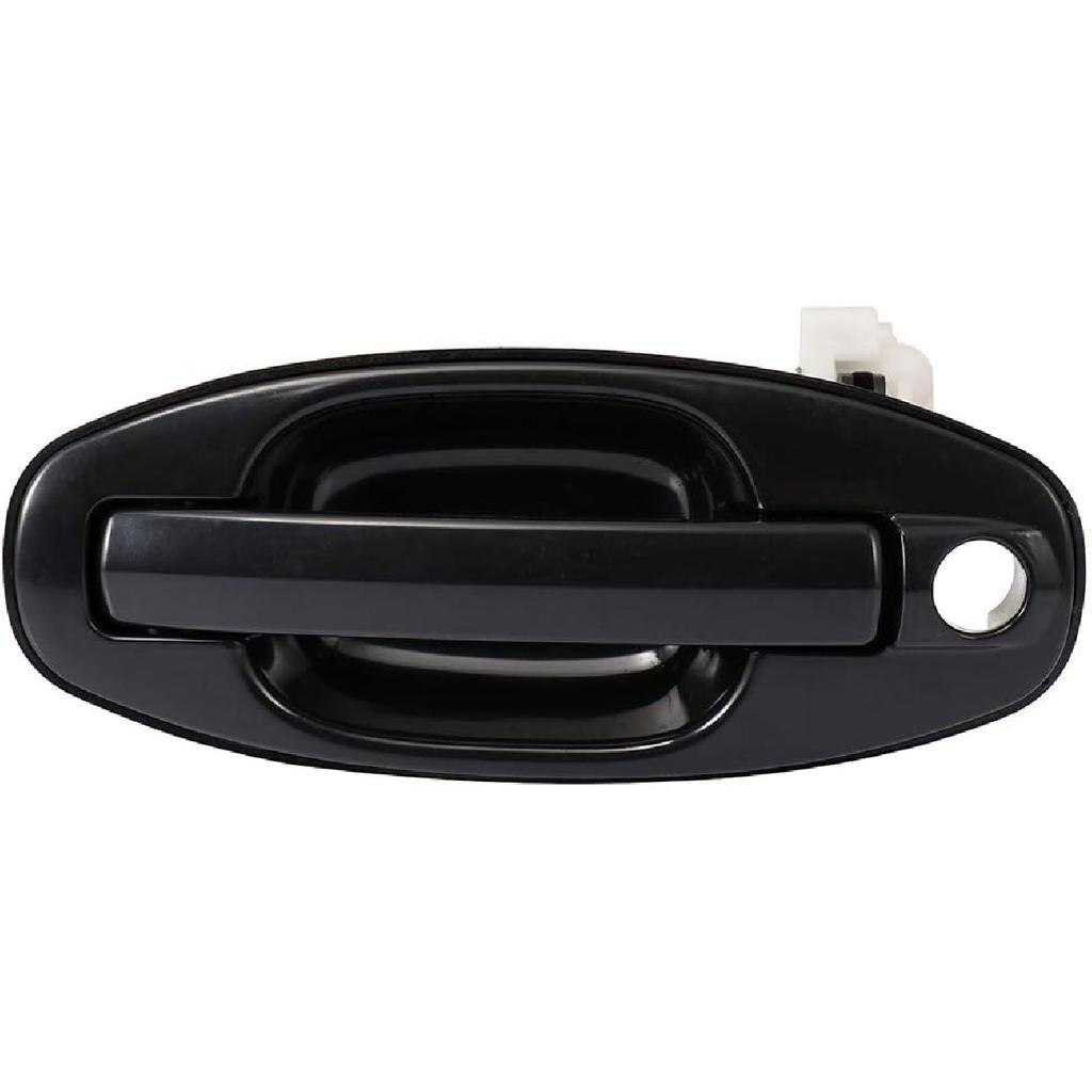 OCPTY Наружная дверная ручка Передняя левая сторона водителя Замена подходит 2001-2006 для Hyundai Santa Fe Наружная дверная ручка Черная