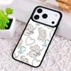 Cute Elephant Phone Case for iPhone 17 Air 16 15 11 12 14 13 Pro Max Shockproof Cover