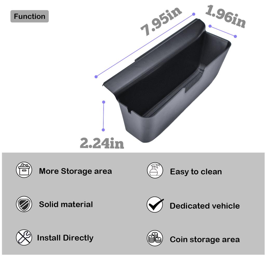 Center Console Gear Shift Organizer for 2025 2025 2025 2025 Toyota Tundra Hanging Storage Box Tray Interior Holder Accessories
