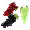 Настоящее прикосновение Искусственные фрукты Виноград Пластиковые украшения для дома и сада Свадебная вечеринка