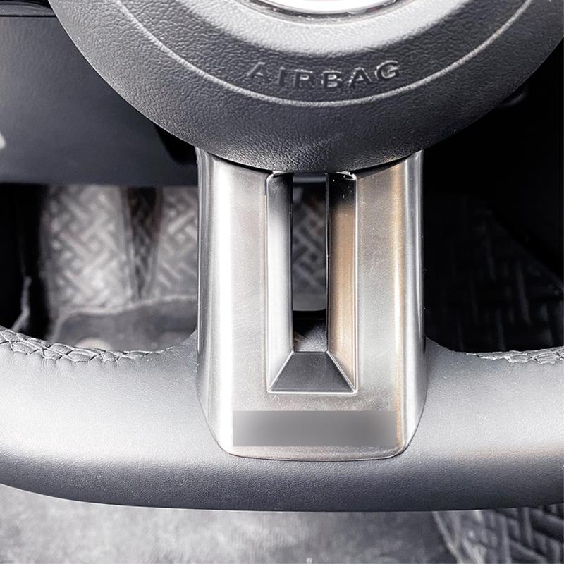 Накладка на руль из углеродного волокна для Mercedes Benz W206 W213 W223 C/E/S Класса, стиль AMG - Интерьер