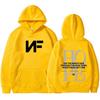 2025 Autumn/Winter Men's and Women's Fashion Hoodies Rapper Nf Hope Tour Harajuku Long Sleeve Oversized Warm Hoodie