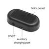 Yousheng Car Solar Anti-Theft Light Simulated Realistic Flashing Alarm Light Self-adhesive Car Warning Light Auto Accessories