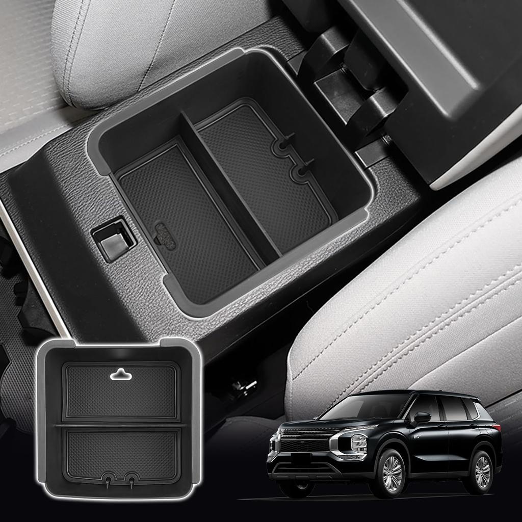 SXCY Mitsubishi Outlander PHEV GN0W Exclusive Console Box, Console Tray, Outlander Armrest Box, Storage
