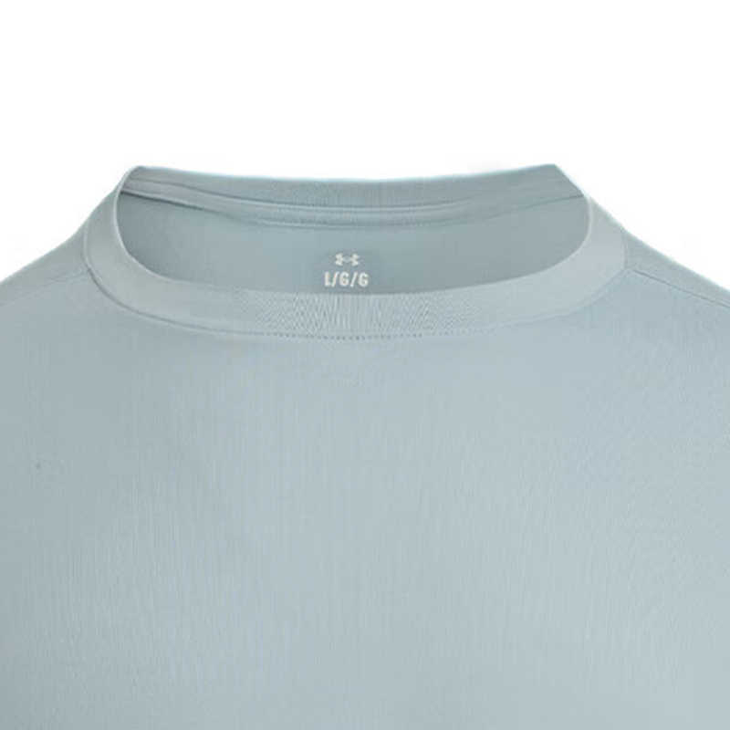 Under Armour Meridian Удобная Мягкая Дышащая Футболка с Длинным Рукавом Влагоотводящая Мужские Топы Гавань-Синий 1386975-465