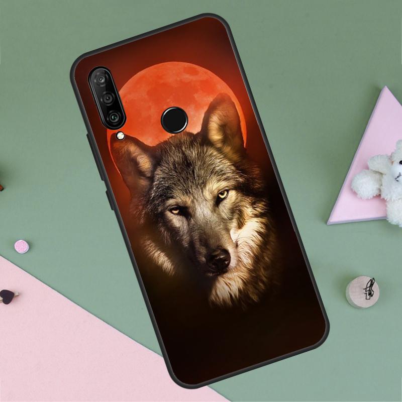 Злой Волк Для Huawei P20 P40 Lite P60 P30 Pro Nova 5T 9 10 SE 12s 12i 11i Y90 Y70 Y60 Y61 Y72 Y91 Чехол
