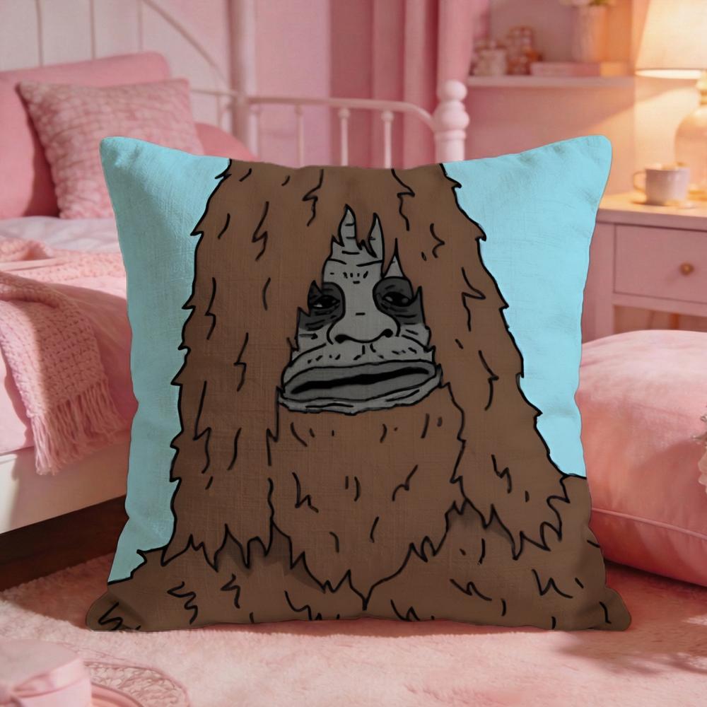 SSassy The SasquatchS Funny Cushion Cover Premium Comfort Reversible Pillow Cove Two In One Design For Any Room Car Interior