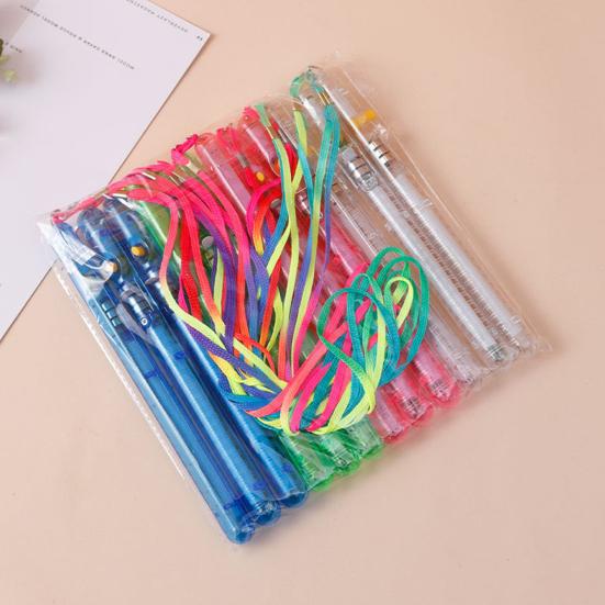 Светящаяся палочка Светящаяся в темноте шнурок 7 режимов Регулируемая Высокая яркость Цветная светящаяся палочка Мигающая игрушка Праздничные принадлежности