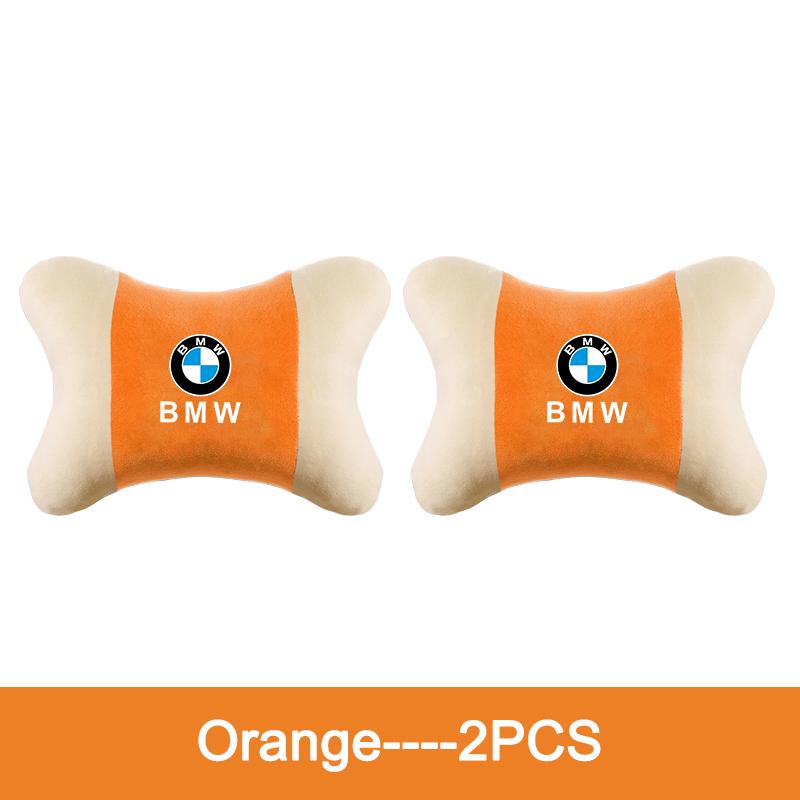 Car Leather Headrest Neck Head Support Pillow Cushion Accessories For BMW X1 X3 X5 X6 X7 1 3 5 6 7 Series G11 G02 F48 Keychain