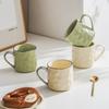 Чаочжоуские керамические чашки Высокий уровень внешнего вида Чашки для завтрака в стиле инс Сливочные чашки для пары Простые бытовые кружки