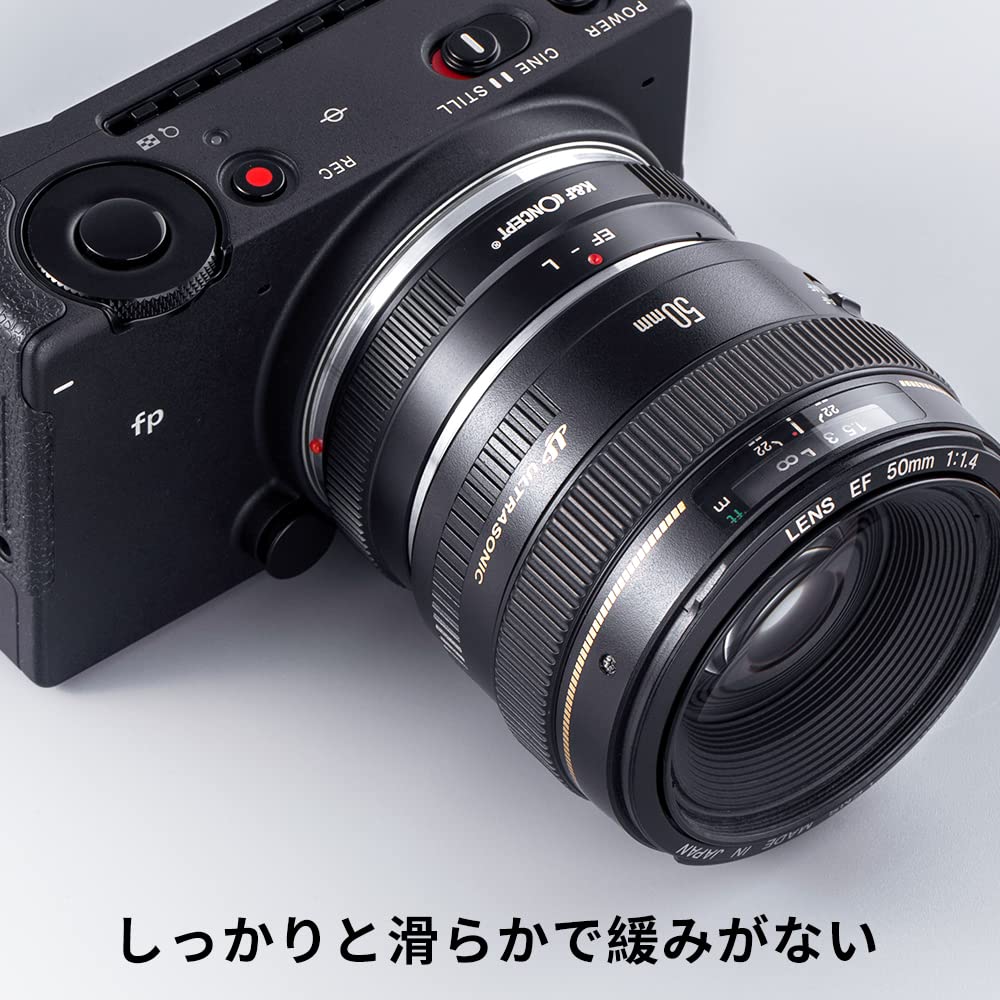 Адаптер для крепления объектива Concept с ручной фокусировкой Canon Mount Lens to Leica L Mount Производитель Direct Store K&F EOS-L (ЭФ/ЭФ-С)