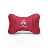 Car Seat Headrest Soft Suede Neck Pillow For Citroen C4 C3 C2 C1 DS3 Berlingo Xsara Picasso Auto Interior Accessories keychain UR8