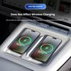 Для Zeekr 7X Автомобильный Центральный Контроль Беспроводная Зарядка Силиконовый Нескользящий Коврик Центральная Консоль Защитный Коврик для Зарядки Аксессуары