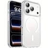 Новый прозрачный чехол для MagSafe для iPhone 17Air 16 15 14 13 12 11 Pro Max, противоударный чехол для беспроводной зарядки с магнитной функцией