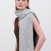 Halden Soft Wool Knit Muffler (M038_grey)