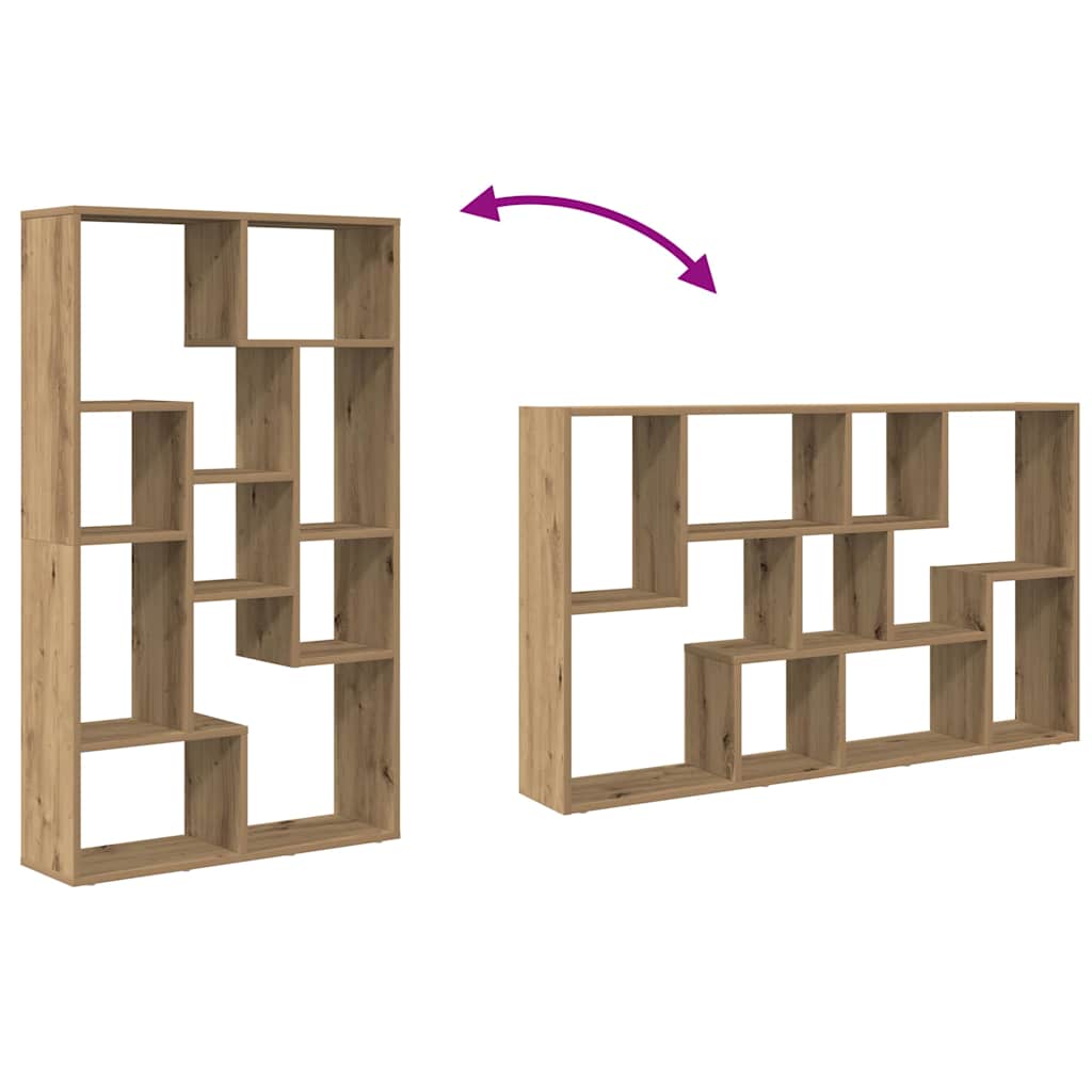 Kreatives Bücherregal Mit Unregelmäßiger Form, Standregal Für Dekorationsartikel, Aufbewahrungsregal Für Zeitschriften Und Bücher, 72x20x120 Cm