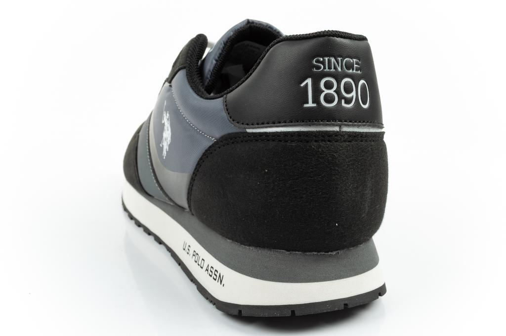 U.S. Polo Assn. Deni Man [DENI002M/6NH1 BLK-GRY01] size 45