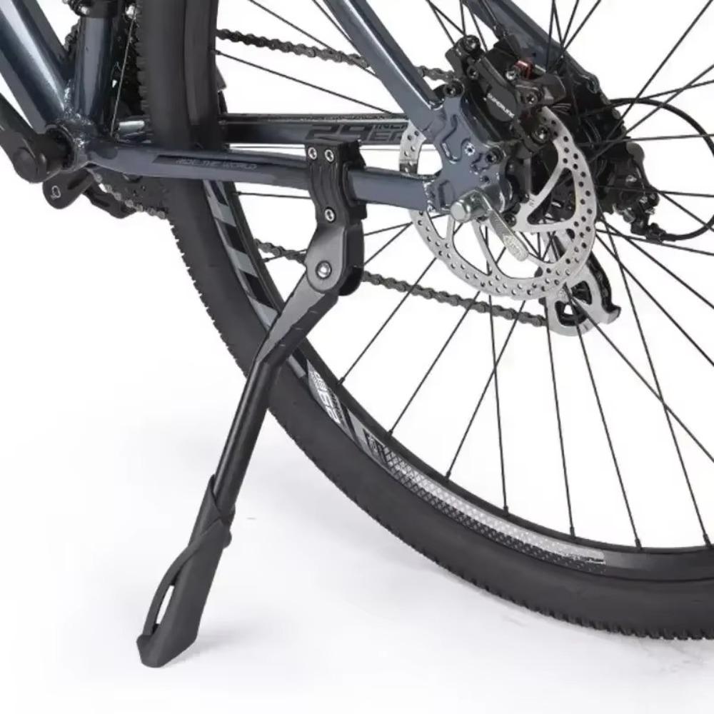 Non-Slip Bicycle Kickstand Adjustable Bike Side Support Foot Rest for 24-29 Inch Mountain Bike