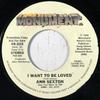 7inch Record ANN SEXTON - I Want To Be Loved 45225PROMO Monument 1976 US Soul/Funk Used