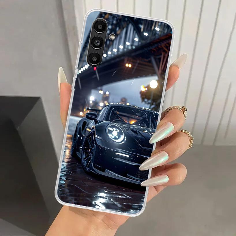 Чехол для телефона Спортивный автомобиль 911 для Samsung Galaxy A17 A16 A37 A26 A36 A57 A56 A15 A25 A35 A55 A14 A24 A34 A54 A13 A23 A33 A53 Galaxy