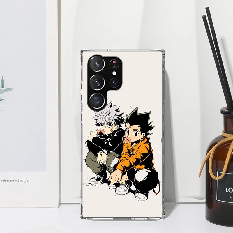 Чехол для телефона с аниме Hunter HXH для Samsung Galaxy S26 S25 Edge S24 FE S23 S22 Ultra S21 Plus S20 + Художественные Fundas Задняя крышка Galaxy S25