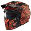 MT Helmets Modular Helmet Streetfighter SV Hellish