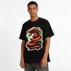 Темный повседневный топ с принтом Мутантной Гадюки в стиле Ктулху, футболка из чистого хлопка