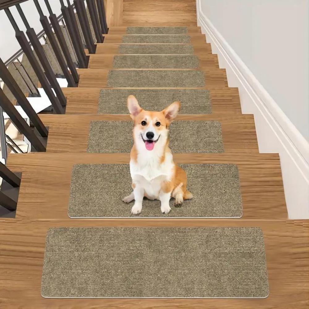 Self-adhesive Stair Tread Carpet Mat 76X20cm Door Mat New Protection Cover Pads Home Decor