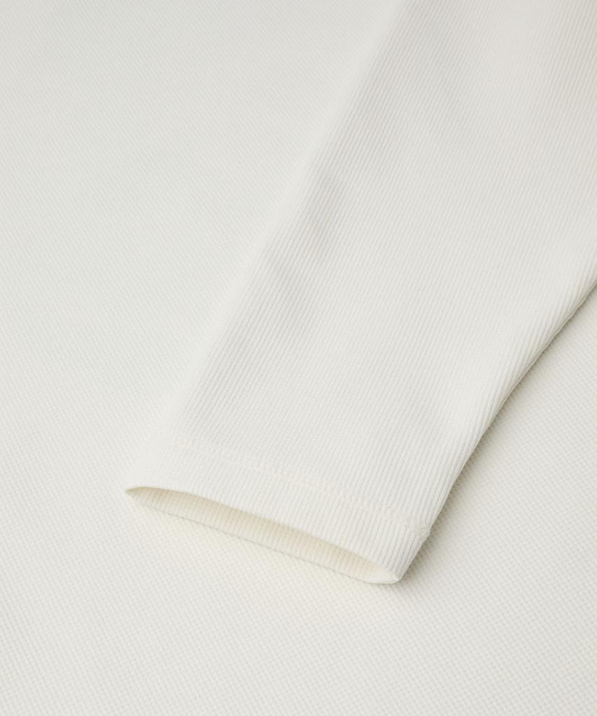 HELINOX WEAR Вафельная футболка с длинным рукавом_Слоновая кость