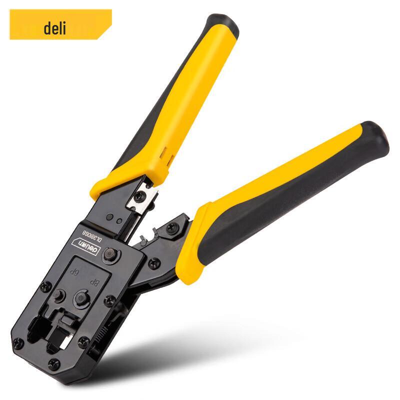 Deli Ratchet Network Cable Crimper 6P/8P