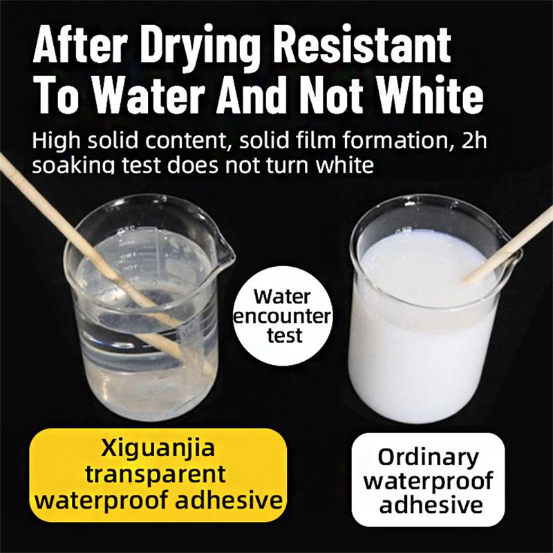 New Waterproof Coating Transparent Quality Assurance Bathroom Leakage Repair Coating Waterproofing Leak Sealing Proof Adhesive