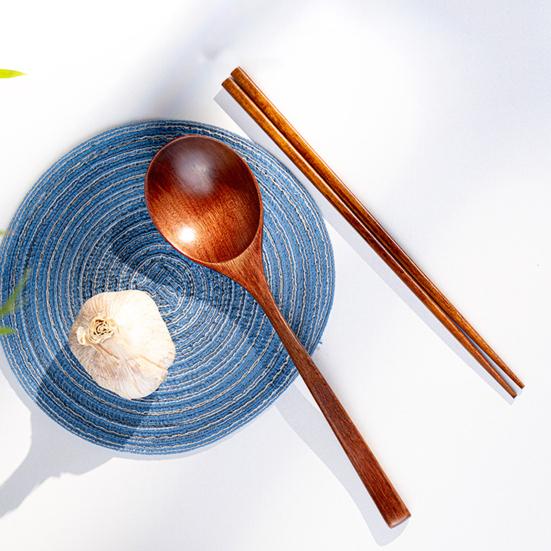 Набор деревянных ложек для воды Yousheng, мерные ложки для риса, большой половник для воды, суп, полированная кухонная утварь для смешивания, питья, лапши