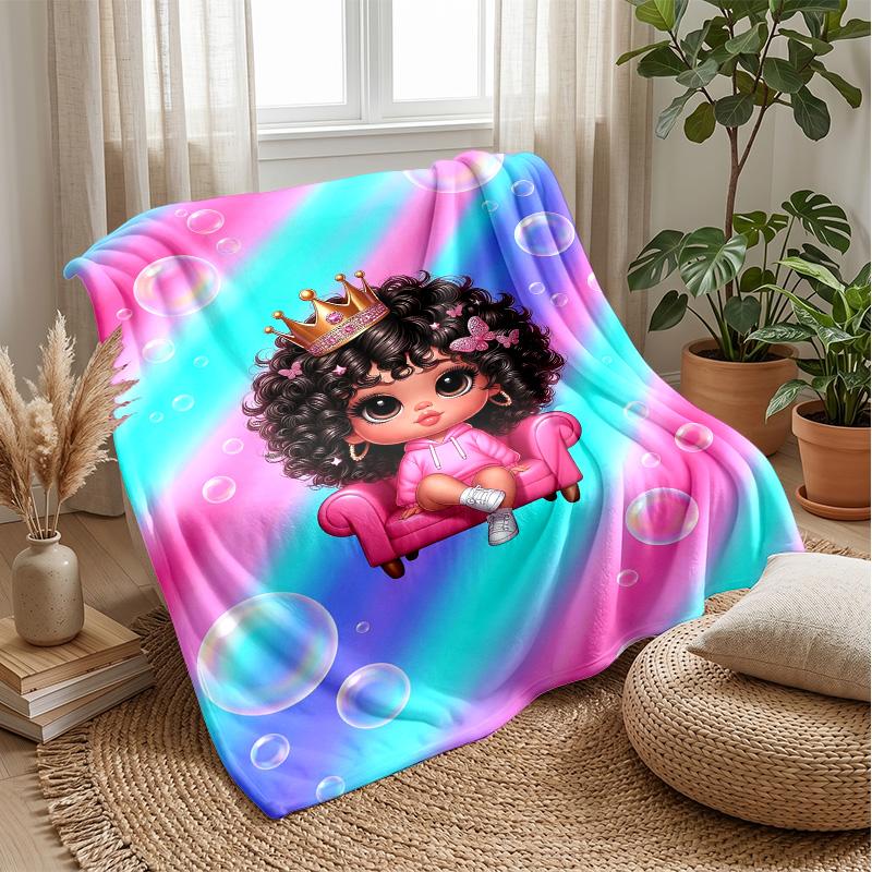 Rock Music Gesture Theme blanket Lightweight Warm Flannel Blanket Decorative Throw Blanket for Home Decoration