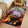 Grand Theft Auto Customizable Name Floor Rug Office Rug Perfect for Playrooms Hallway Living Rooms Decorate room Antislip Carpet Decorate Offices