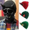 Devil Horn Knitted Beanie Hat Winter Men Women Skull Hat with Horns Outdoor Skiing Cold Weather Warm Handmade Demon Horn Knitting Hat