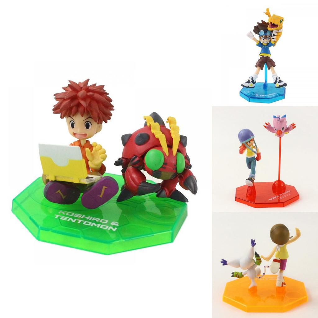 Премиум Качество Digimon Digital Monster Экшн Фигурки Игрушки Ягами Тайчи Агумон Коллекционные