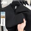 Мужская повседневная футболка с коротким рукавом JOW из смесовой льняной ткани
