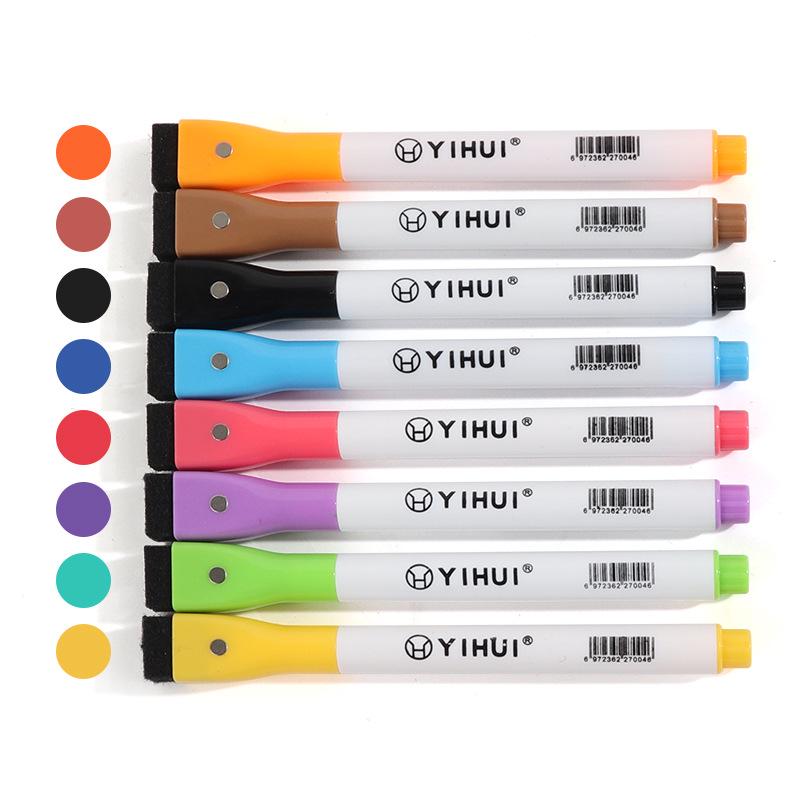Magnetic Storage Box: Multi-functional Plastic Pen & Stationery Holder for Home or Office.